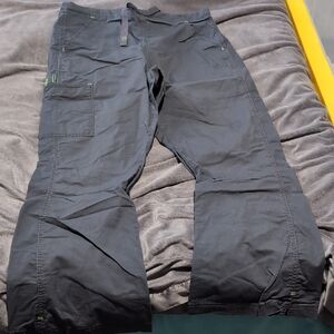 Women's WonderWink WonderFlex Dark Grey Scrub Pants